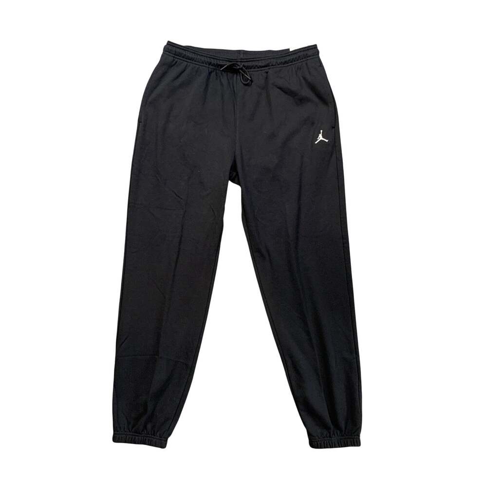 Nike Jordan Joggers Womens M Medium Black Dri-Fit Fleece Loose Fit Sweatpants